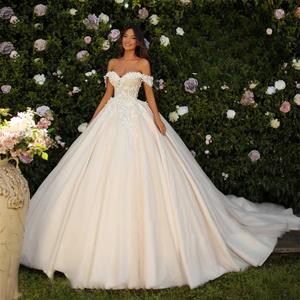 Embroidery Online Design - Customized Off Shoulder Beaded Embroidered Ball