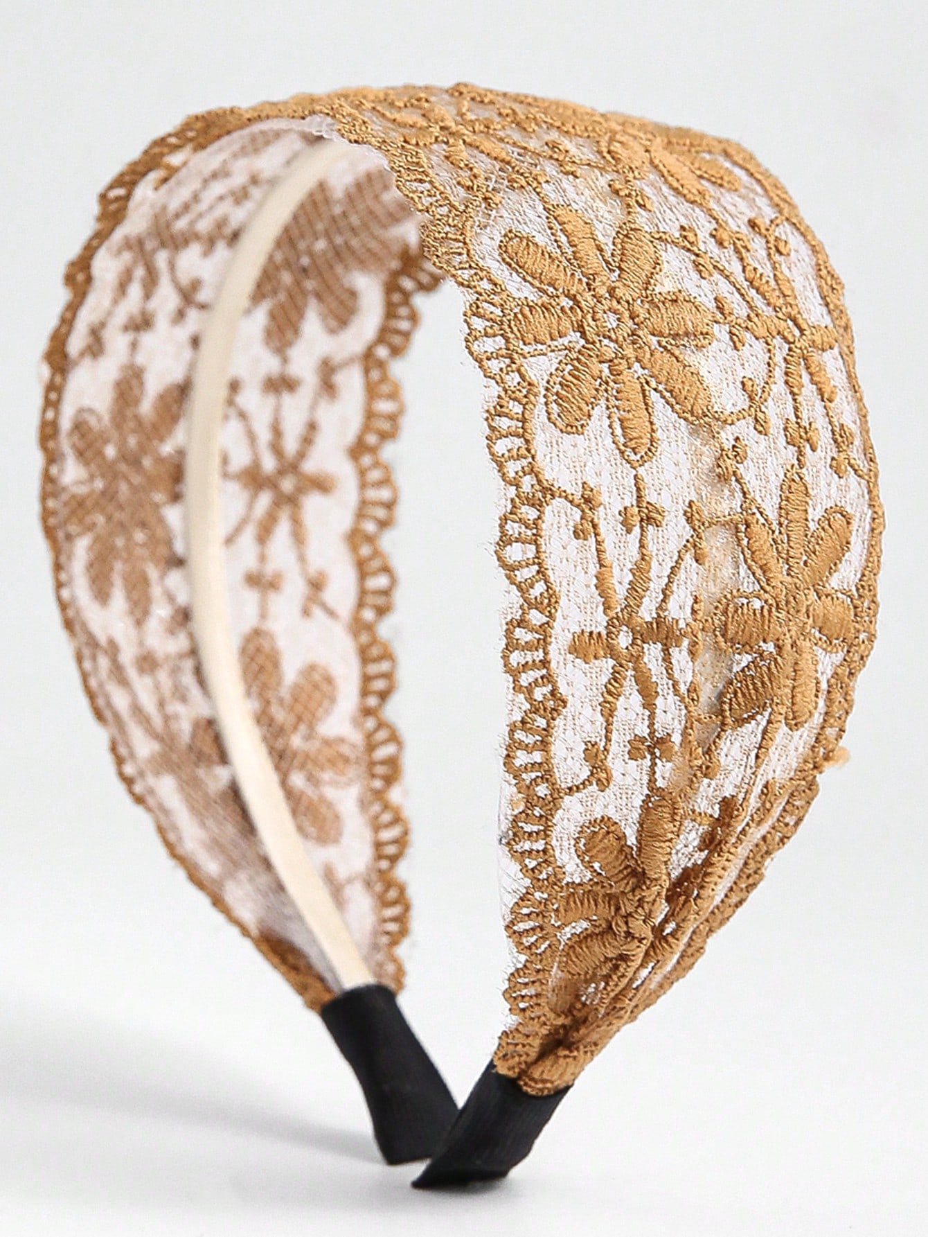 Embroidery Hooping - Large Handmade Lace & Embroidery Flower