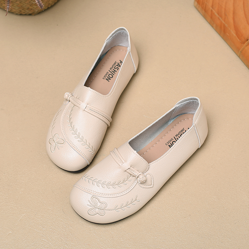 Embroidery Shoes - Ladies' mother's shoes, elderly shoes, slow