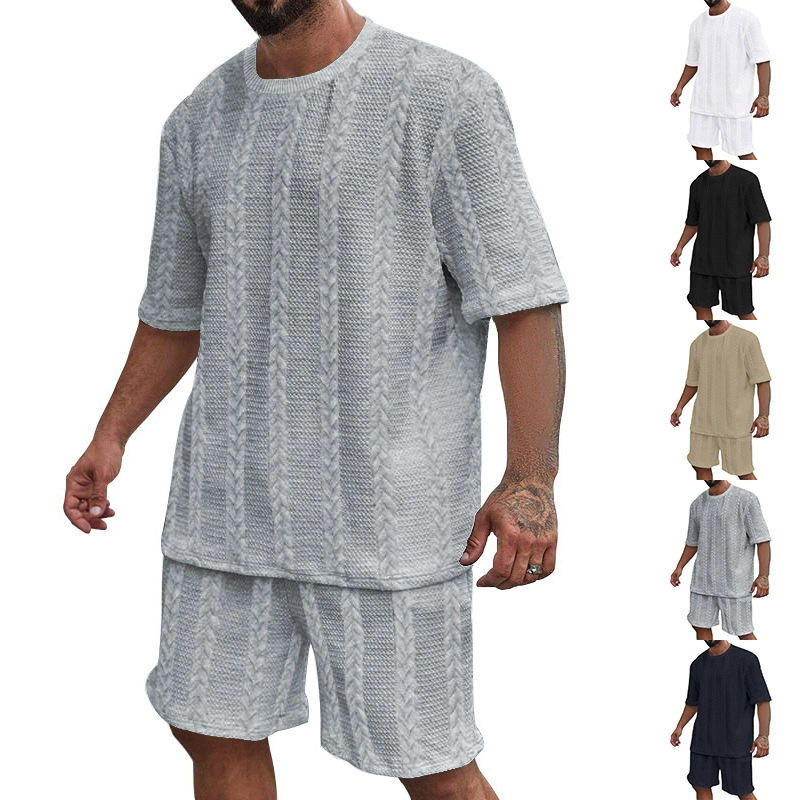 Embroidery Shirt - Summer Casual round Neck Short Sleeve