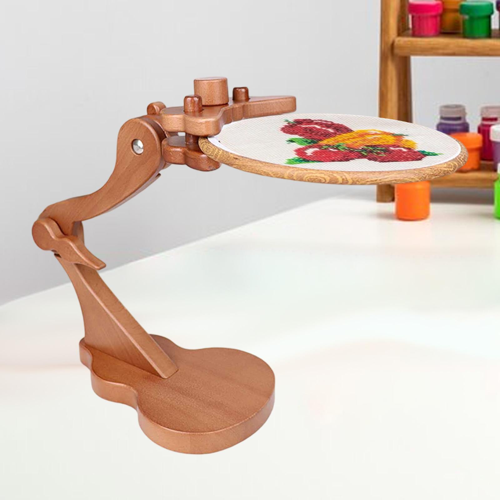 Embroidery Hooping - Embroidery Hoop Holder Sewing Accessories Wood