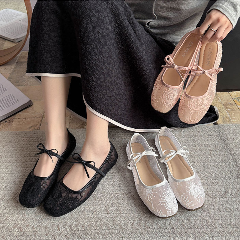 Women's Gentle Ballet Flat Sho - Embroidery Shoes incelemesi ve fiyatı