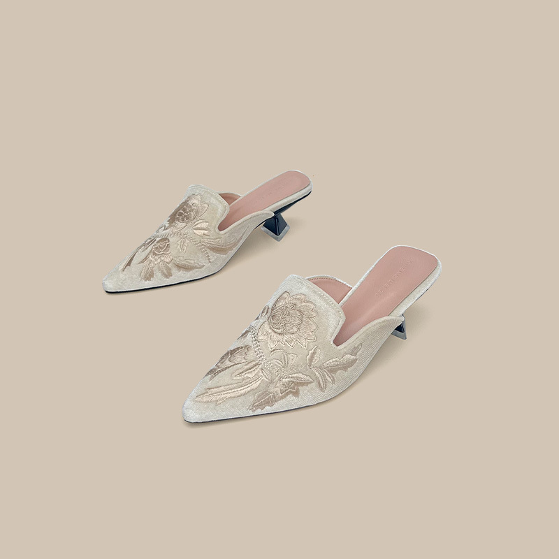 Embroidery Velour Women Shoes  - Embroidery Shoes incelemesi ve fiyatı