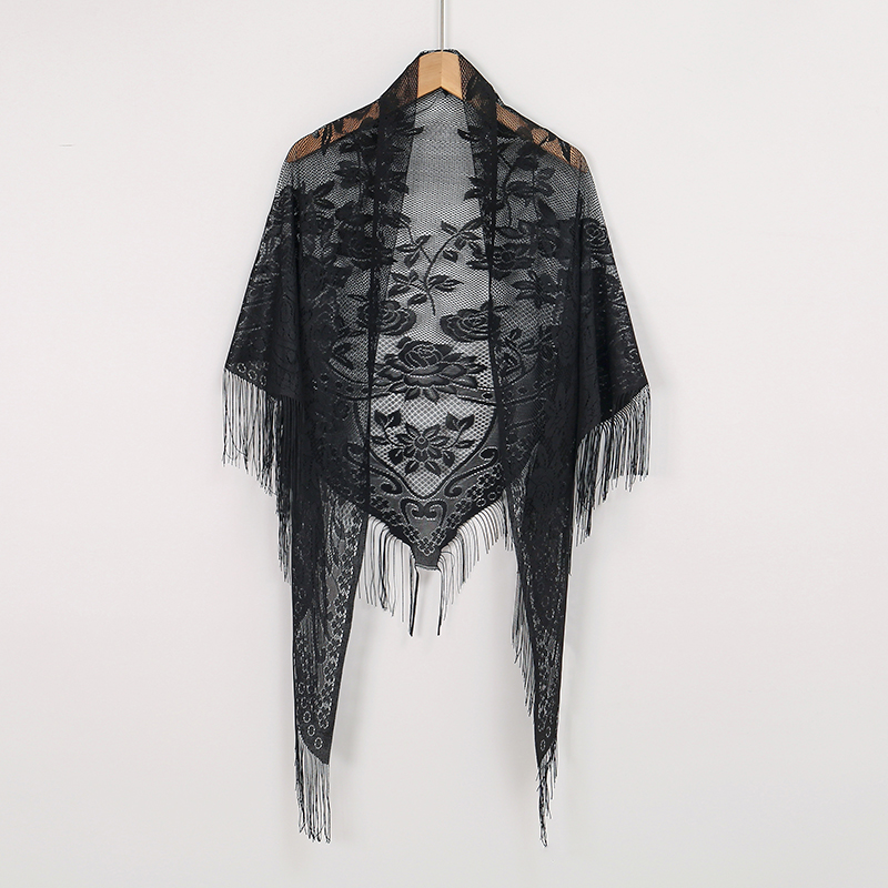 New Embroidery Lace Scarf Shaw - Embroidery Veil incelemesi ve fiyatı