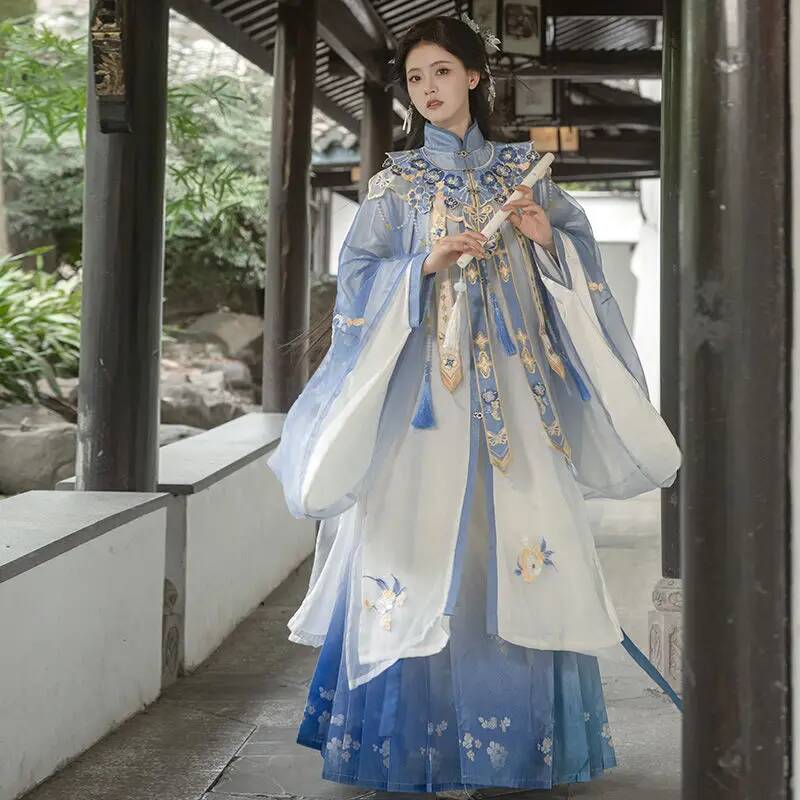 Bimonthly[Lan Jin Luo]New Hanf - Embroidery Shirt incelemesi ve fiyatı