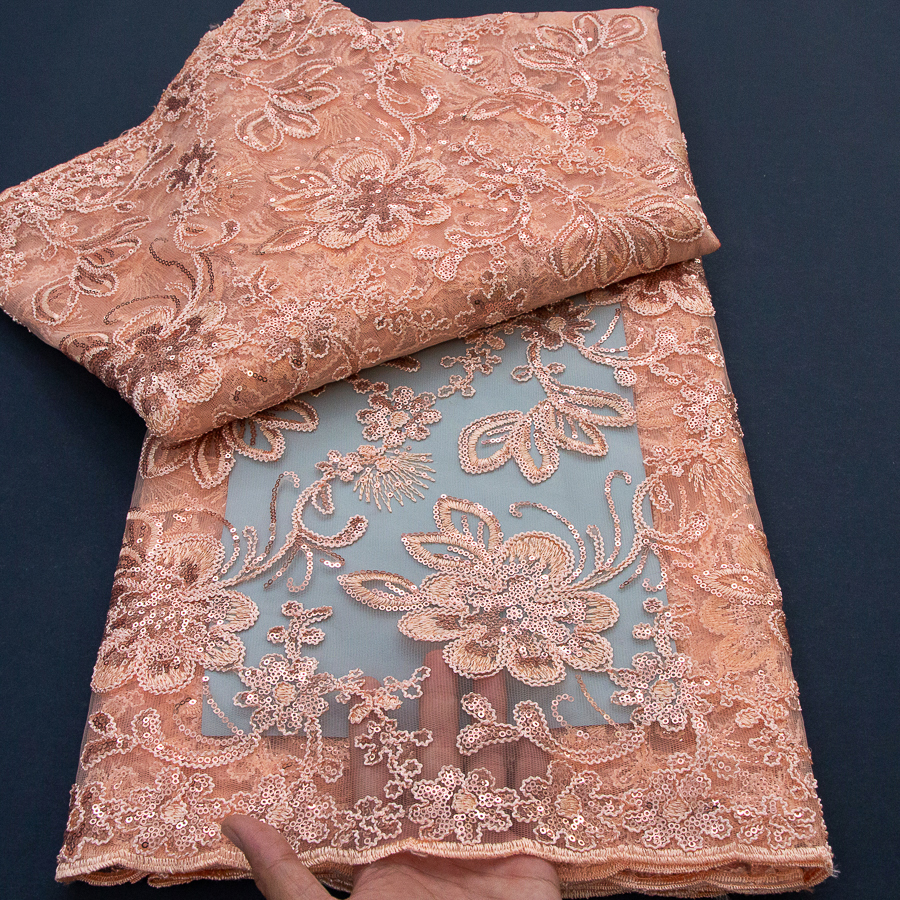 2026 African Mesh Tulle Lace F - Embroidery Abaya incelemesi ve fiyatı