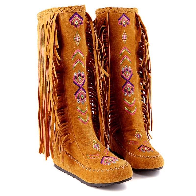 Tassel Boots Handmade Embroide - Embroidery Shoes incelemesi ve fiyatı