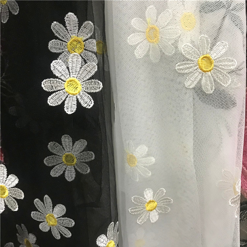 150cm Wide Daisy Embroidery La - Embroidery Veil incelemesi ve fiyatı