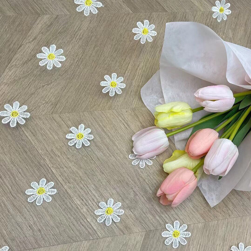 150cm Wide Daisy Embroidery La - Embroidery Veil incelemesi ve fiyatı