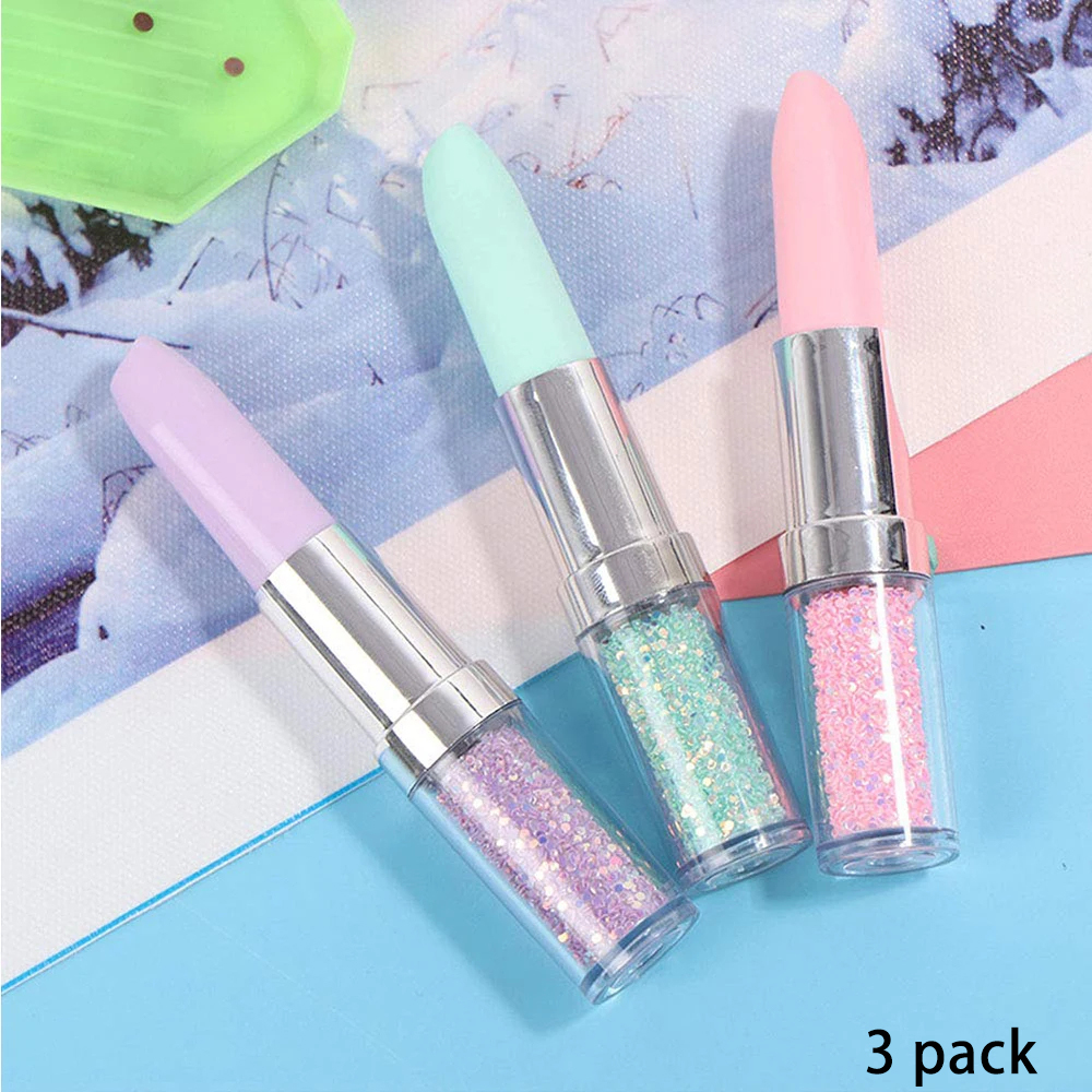 Lipstick Shape Diamond Paintin - Embroidery Art incelemesi ve fiyatı