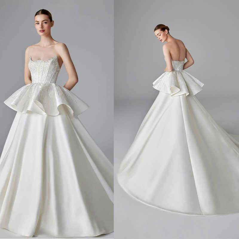 Elegant Wedding Dress A-Line S - Embroidery Online Design incelemesi ve fiyatı