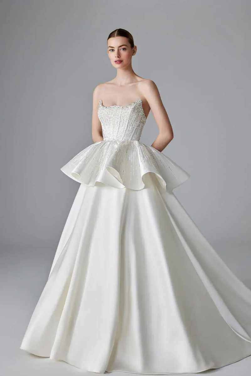 Elegant Wedding Dress A-Line S - Embroidery Online Design incelemesi ve fiyatı