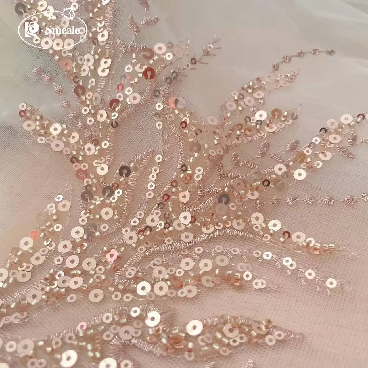5Pair-2Pair.Rose Gold Sequin T - Embroidery Gold incelemesi ve fiyatı