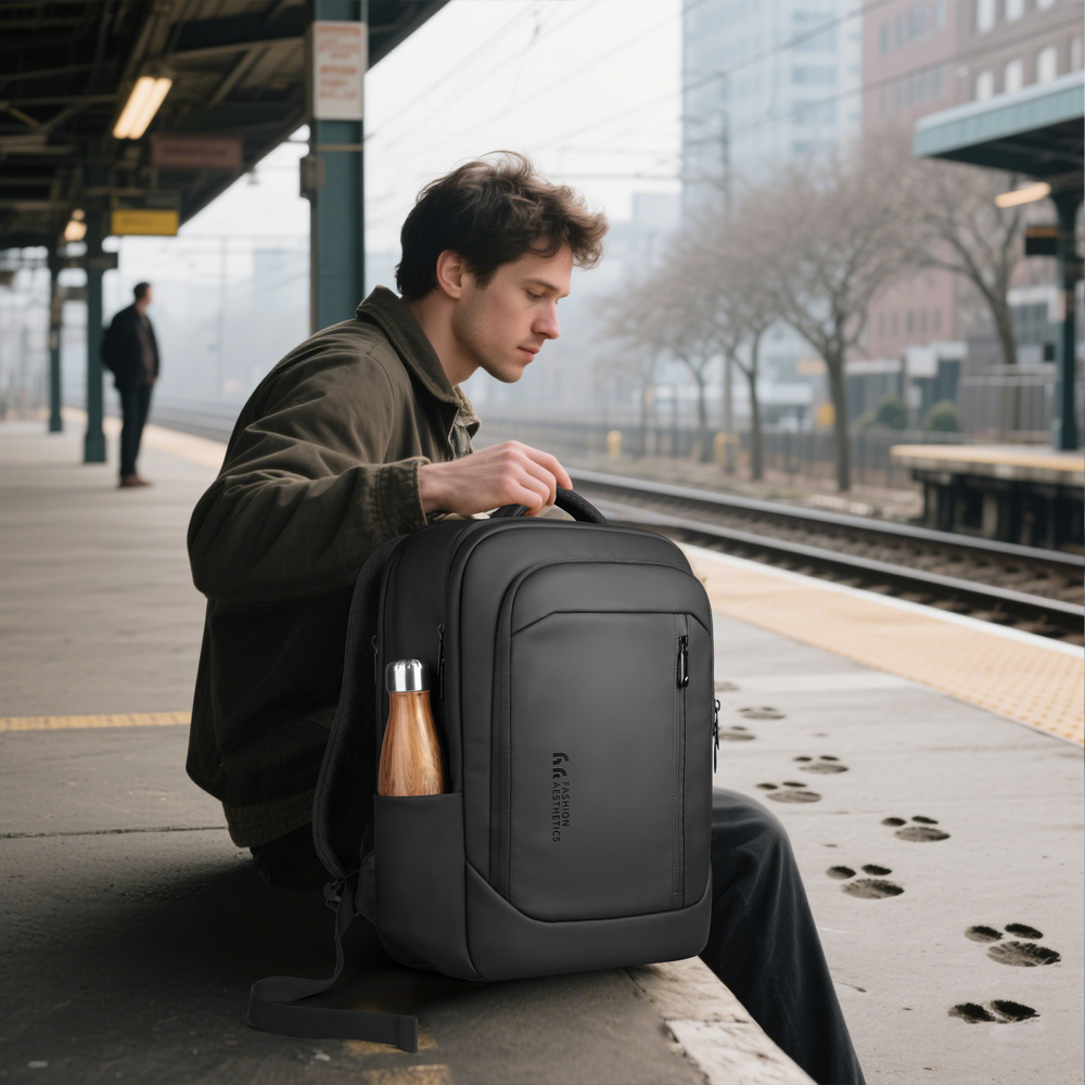 HK New Design Travel Backpack  - Embroidery Service incelemesi ve fiyatı