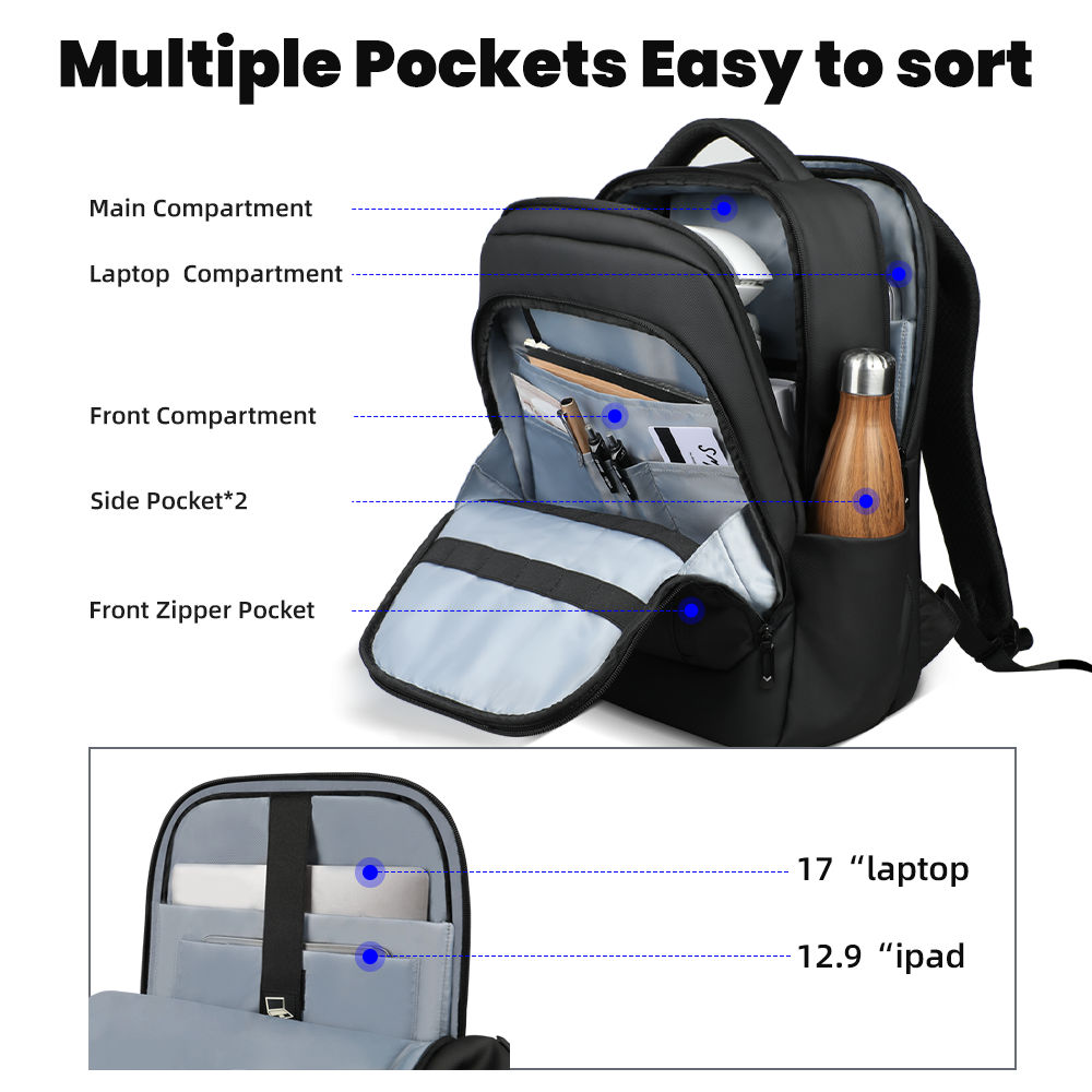 HK New Design Travel Backpack  - Embroidery Service incelemesi ve fiyatı