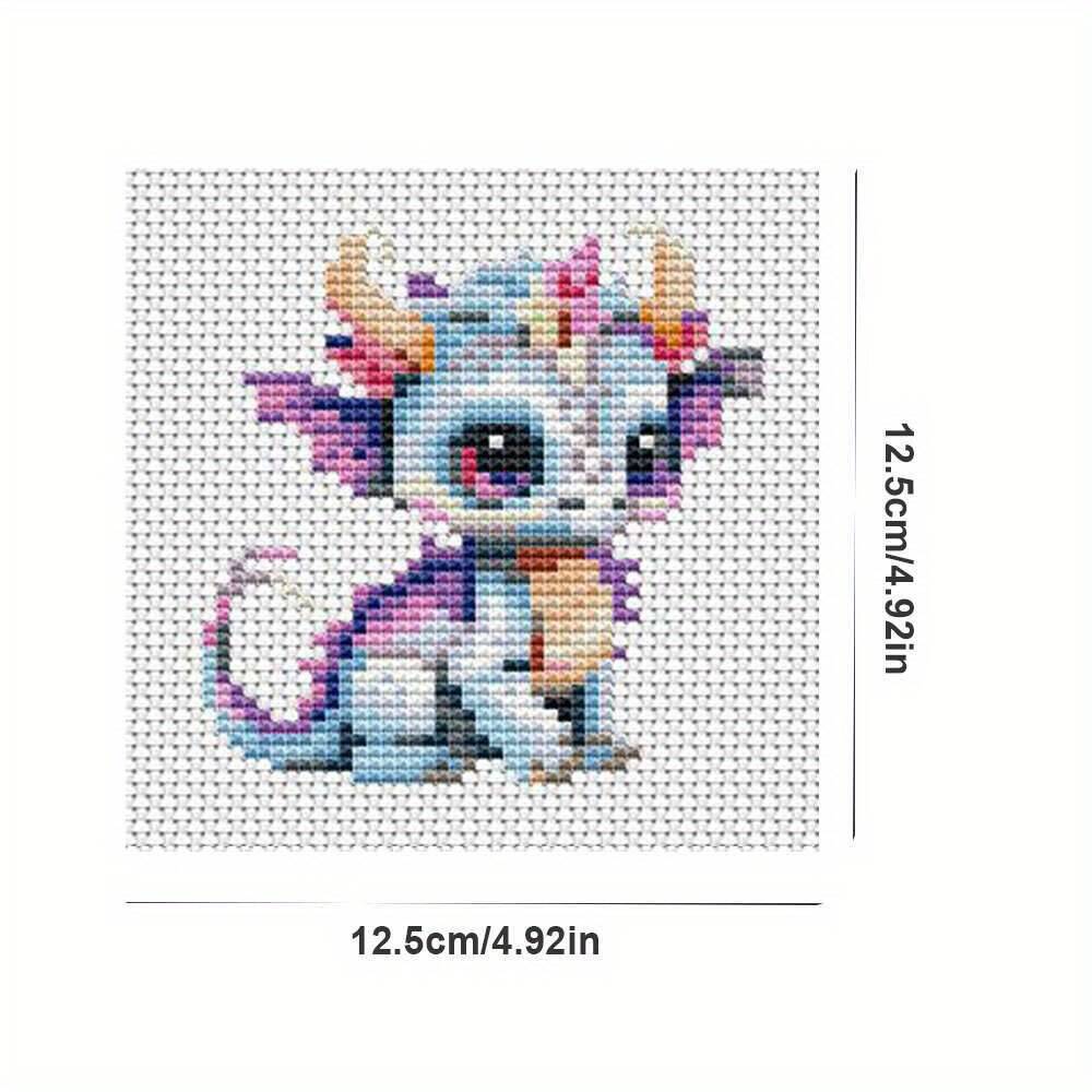 12Pcs Dragon Cross Stitch 11CT - Embroidery Tas incelemesi ve fiyatı