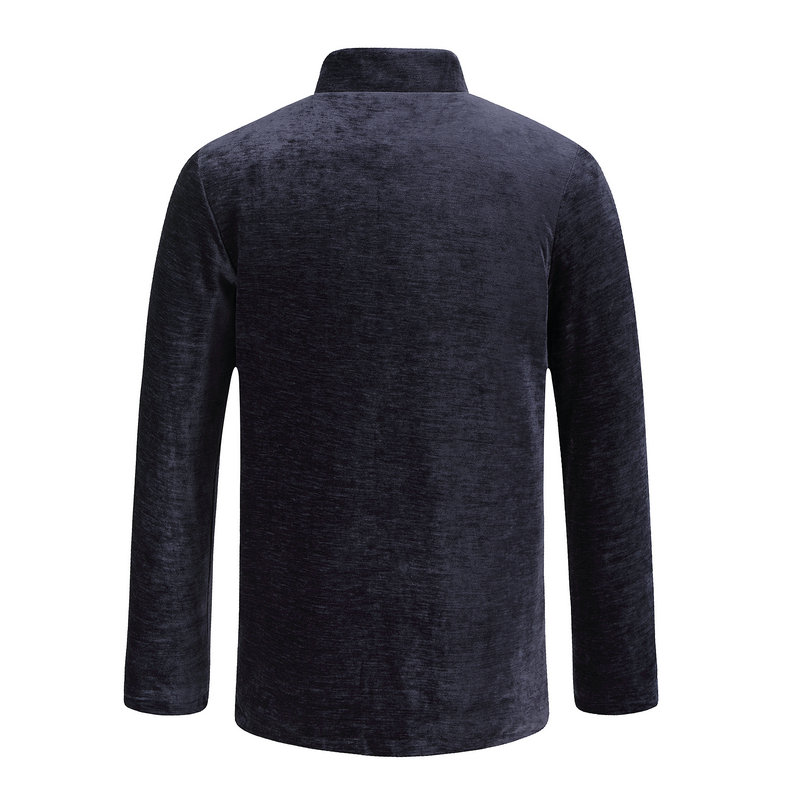 Men Velvet Fleece Lined Jacket - Embroidery Online Design incelemesi ve fiyatı
