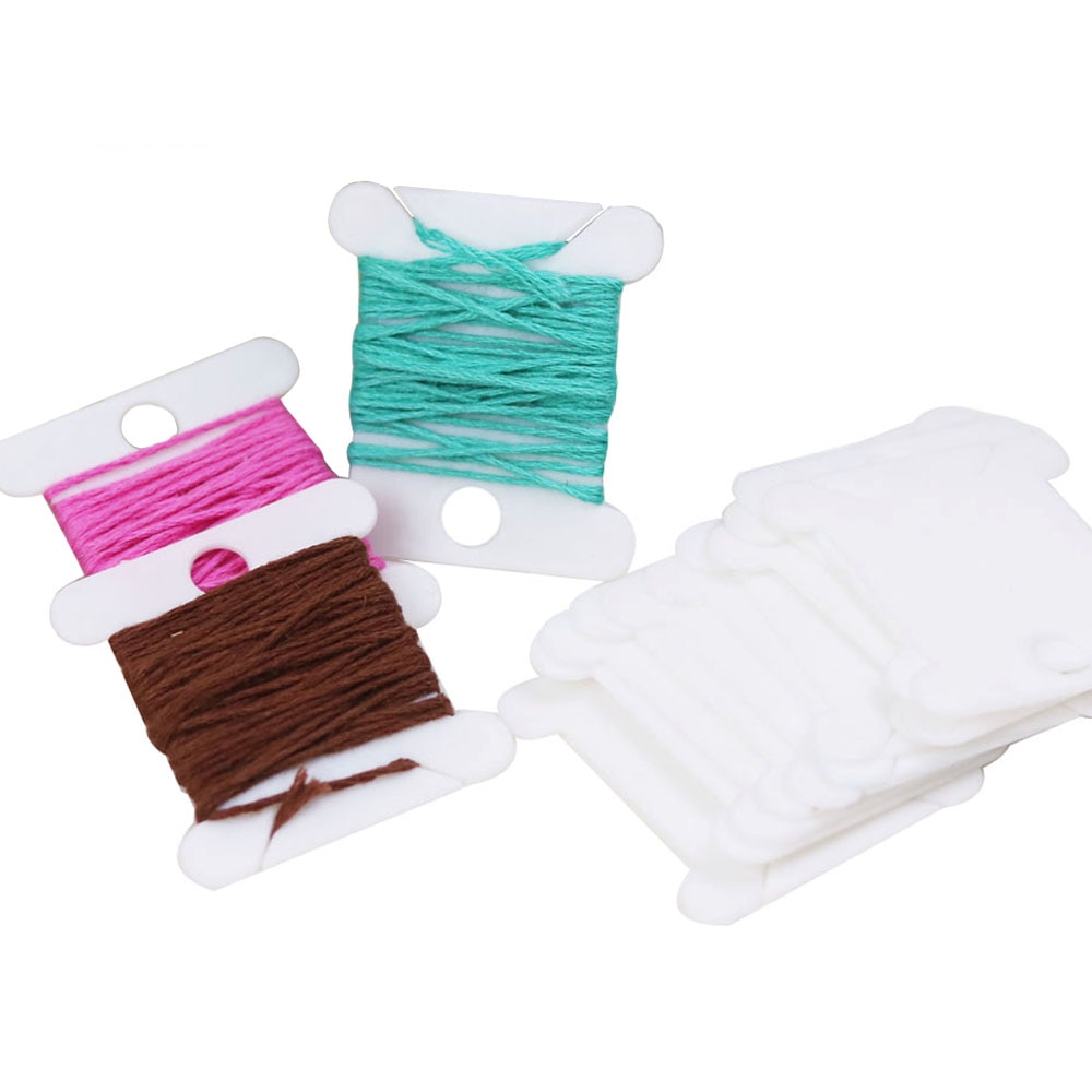 30pcs Plastic Floss Bobbins Se - Embroidery Tas incelemesi ve fiyatı