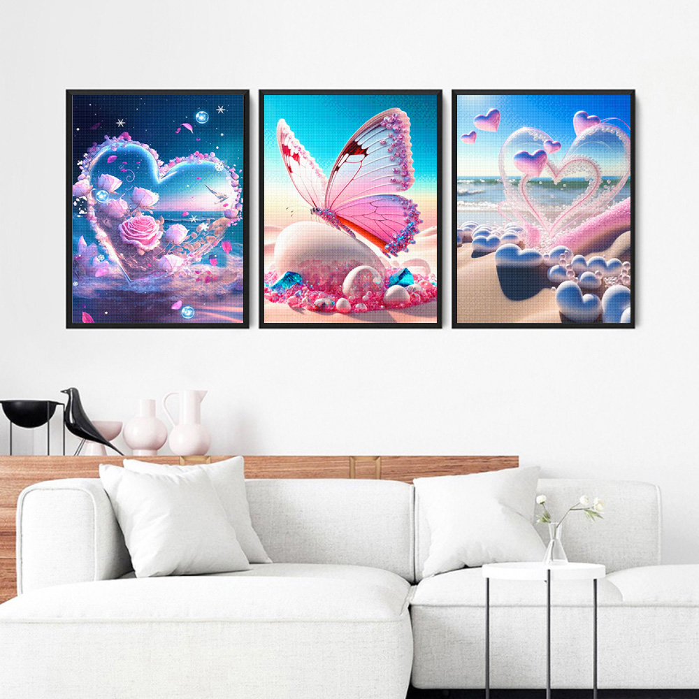 5D DIY Seaside Landscape Diamo - Embroidery Gift Ideas incelemesi ve fiyatı