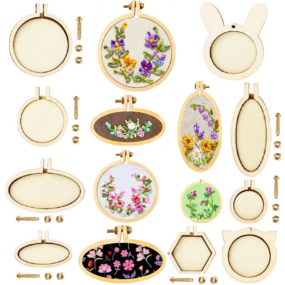 10PCS Mini Embroidery Hoop Woo - Embroidery Hooping incelemesi ve fiyatı