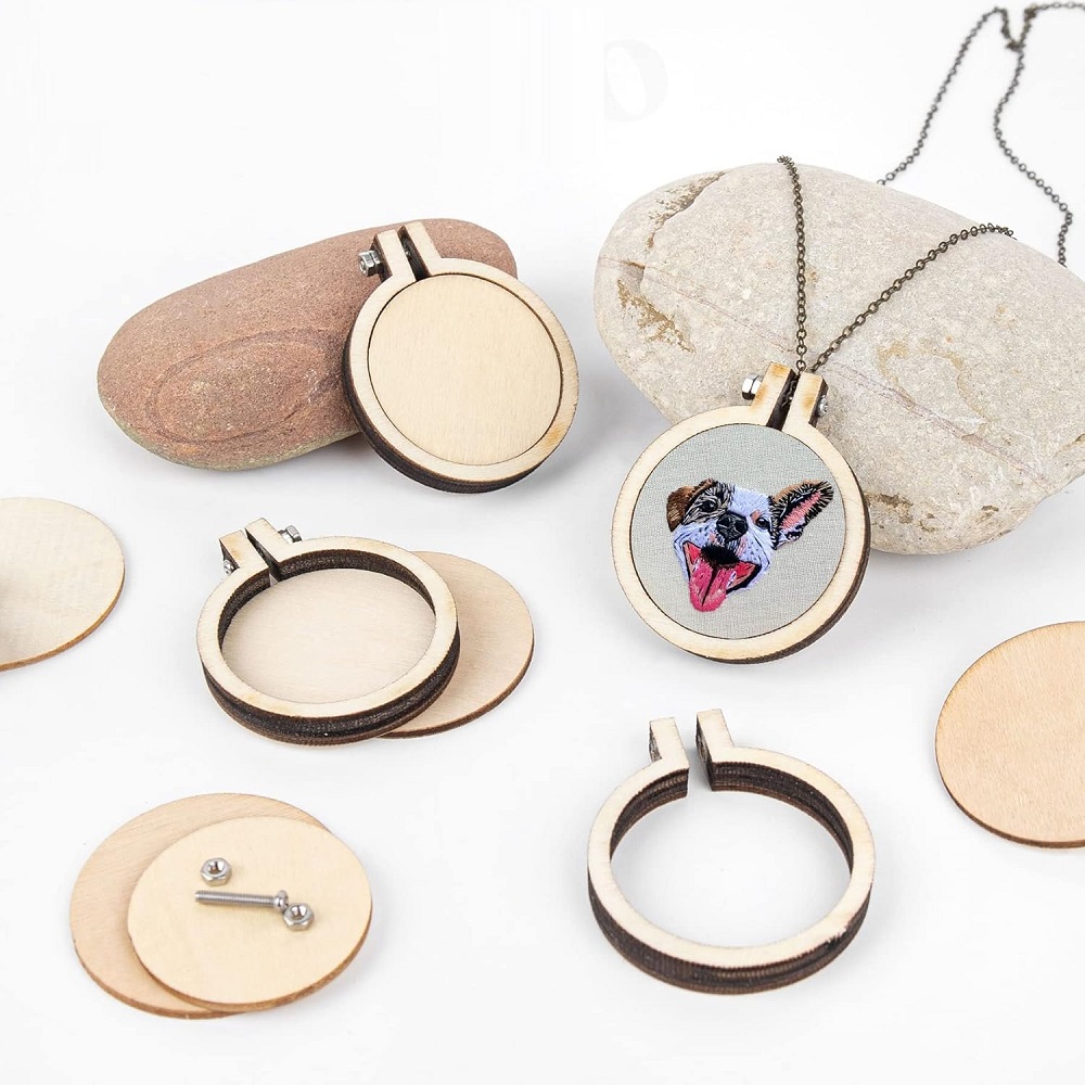 10PCS Mini Embroidery Hoop Woo - Embroidery Hooping incelemesi ve fiyatı