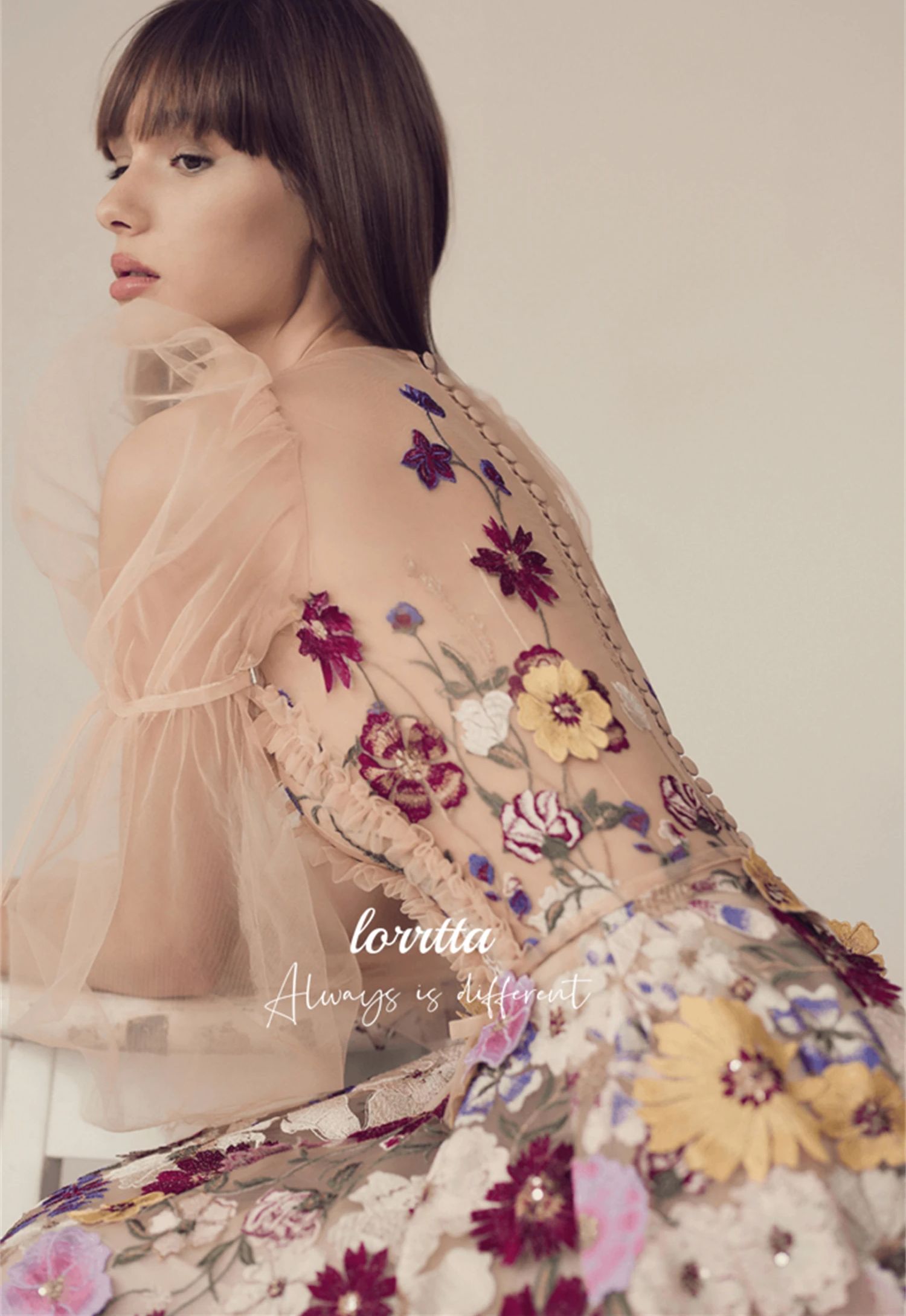 Luxury Party Dress Line A Even - Embroidery Abaya incelemesi ve fiyatı