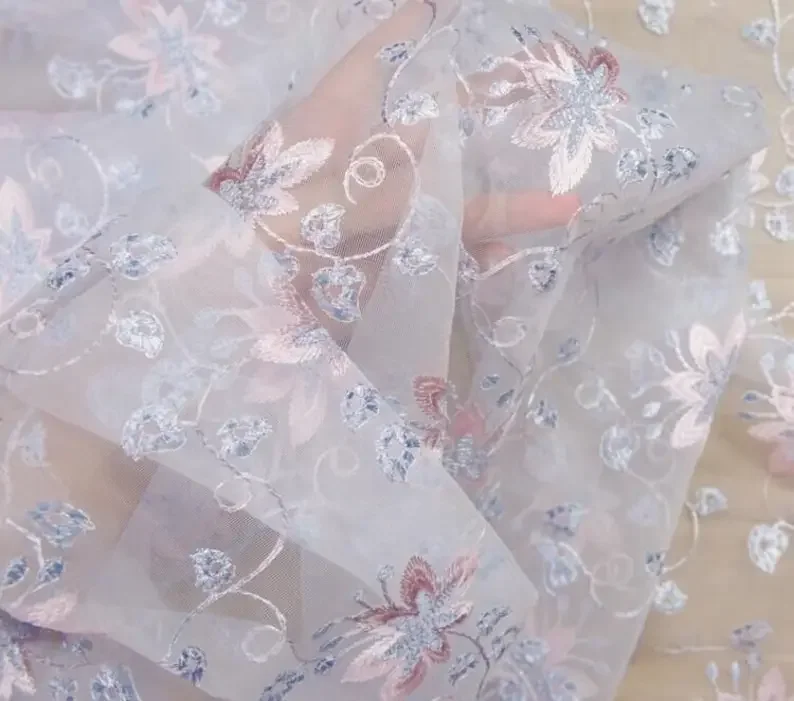 Exquisite flower embroidery La - Embroidery Veil incelemesi ve fiyatı