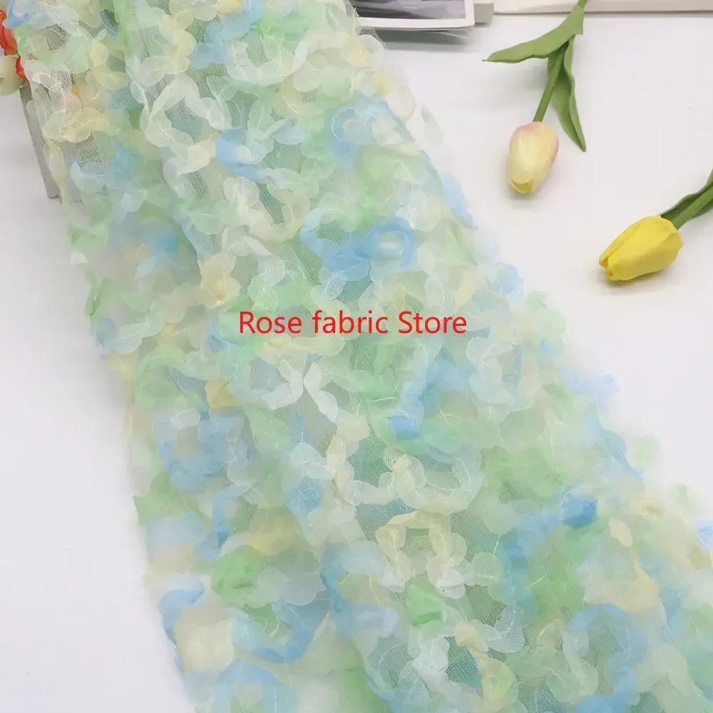 Gradient chiffon rose crochet  - Embroidery Veil incelemesi ve fiyatı