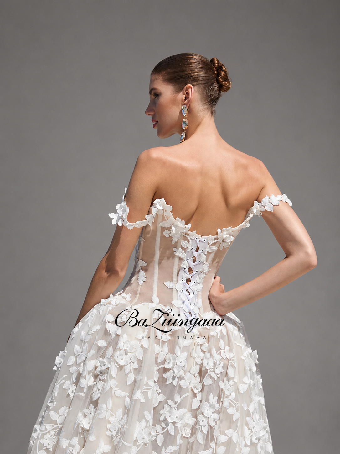 Floral Print Wedding Dresses L - Embroidery Online Design incelemesi ve fiyatı