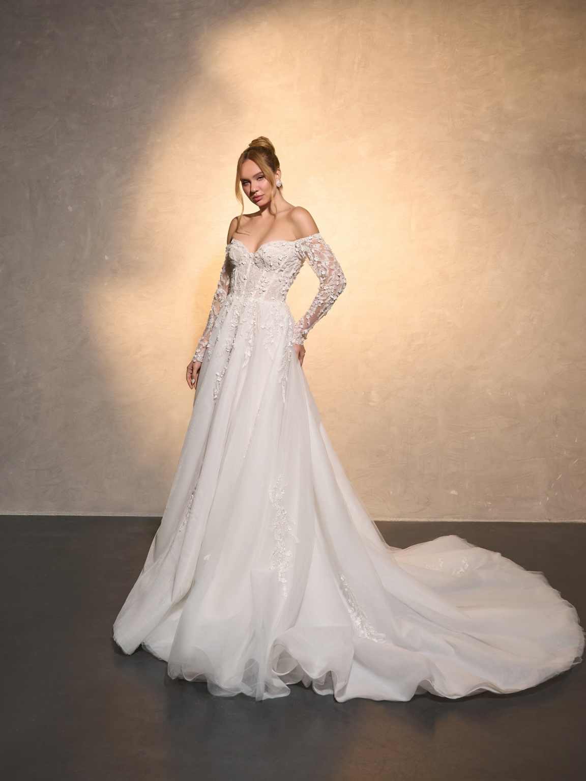 Elegant Wedding Dress A-Line L - Embroidery Online Design incelemesi ve fiyatı