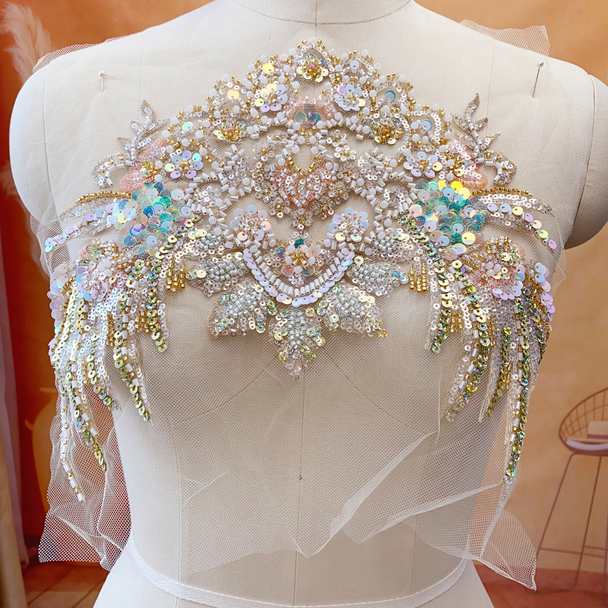 Champagne Gold Fish Scale Sequ - Embroidery Gold incelemesi ve fiyatı