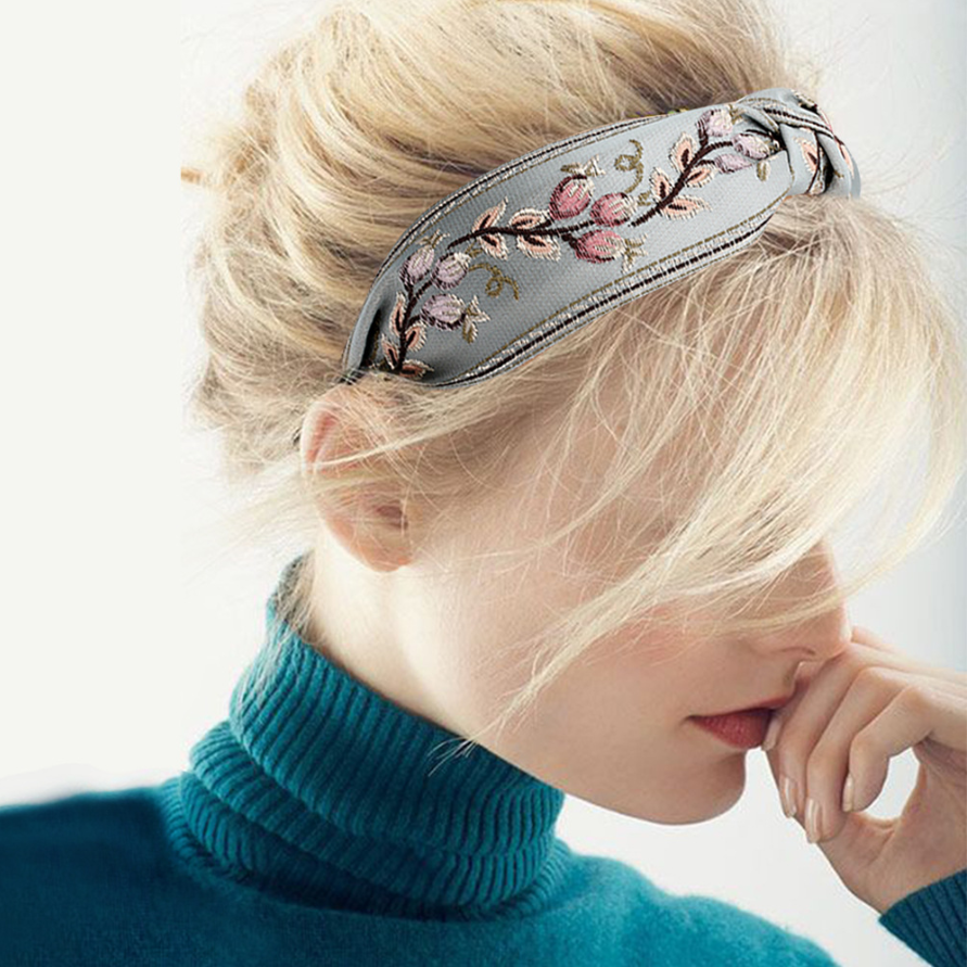 New Retro Knotted Headband For - Embroidery Hooping incelemesi ve fiyatı