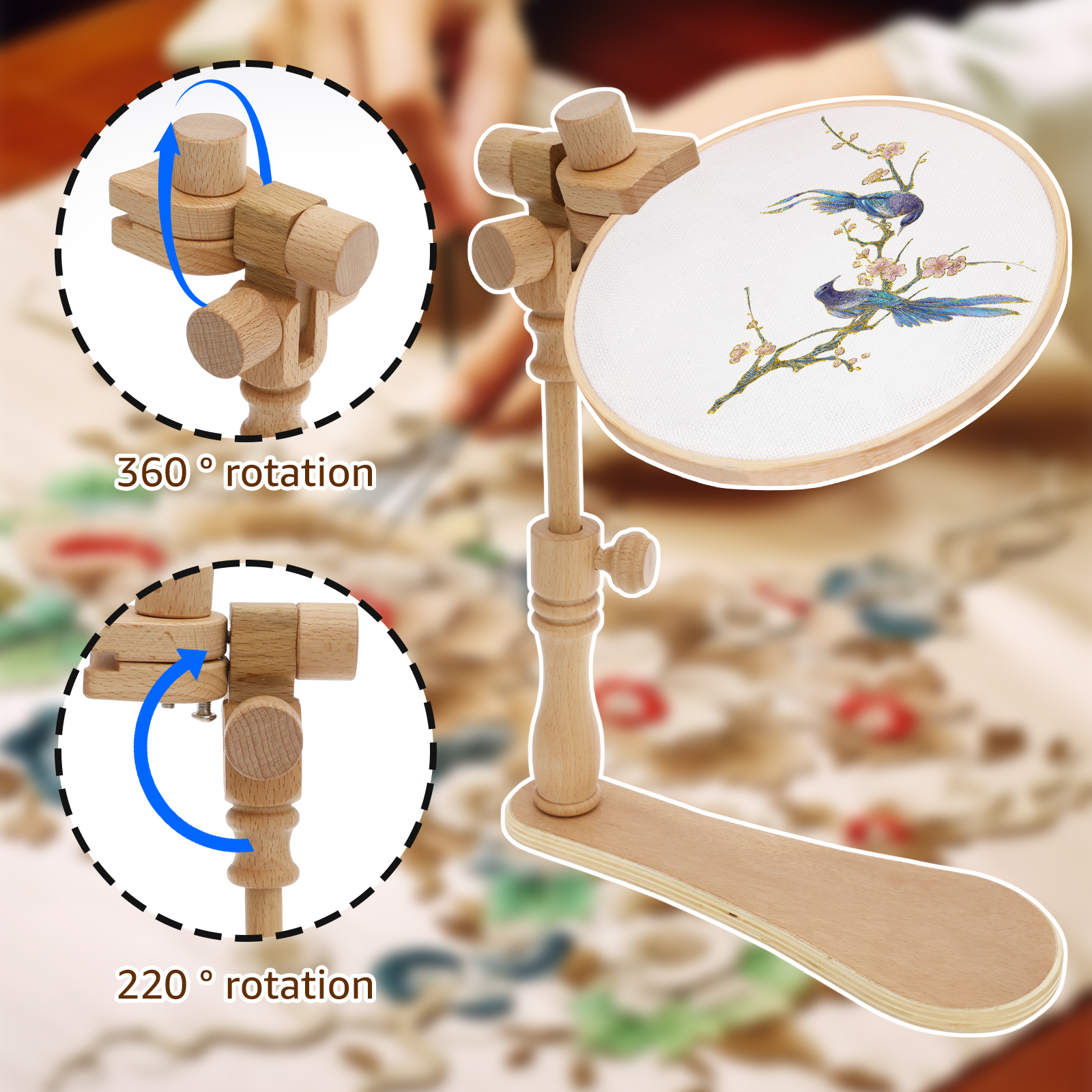 Embroidery Hoops Stand Adjusta - Embroidery Converter incelemesi ve fiyatı
