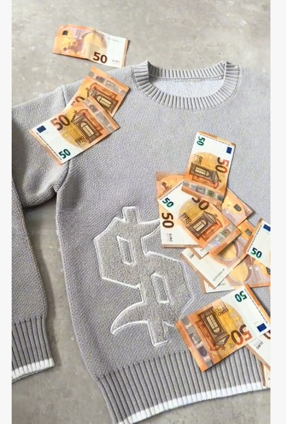 Harajuku Casual gold Sweaters  - Embroidery Gold incelemesi ve fiyatı
