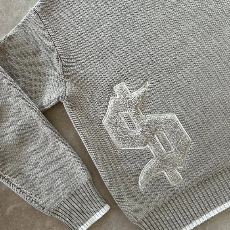 Harajuku Casual gold Sweaters  - Embroidery Gold incelemesi ve fiyatı