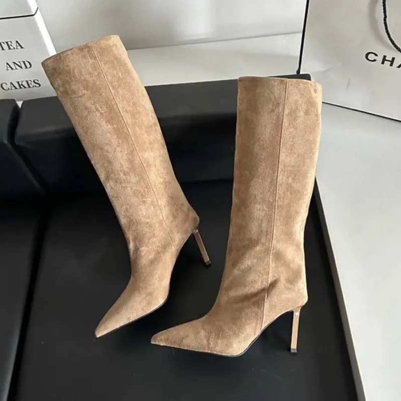 Luxury Women Long Boots Fashio - Embroidery Shoes incelemesi ve fiyatı