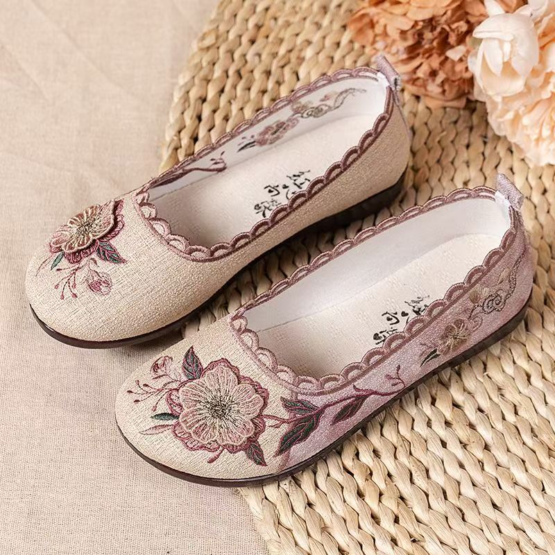 Women Spring Autumn New Flat s - Embroidery Shoes incelemesi ve fiyatı