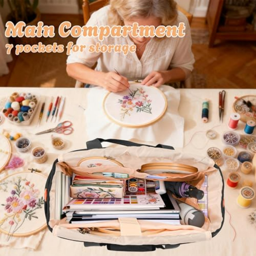 CROTIRAD Embroidery Bag Organi - Embroidery Hooping incelemesi ve fiyatı