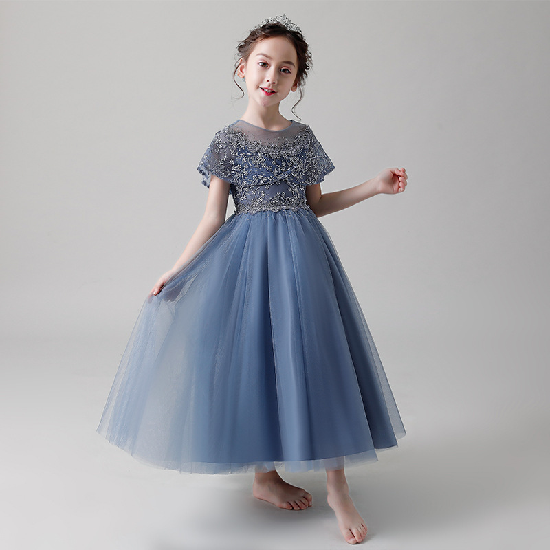 2025 Children's Dress Puffy Gi - Embroidery Abaya incelemesi ve fiyatı
