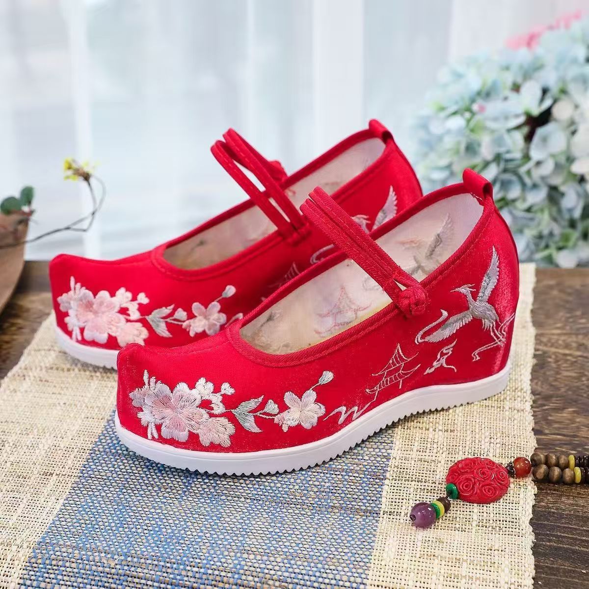 Women Increased Internal Embro - Embroidery Shoes incelemesi ve fiyatı