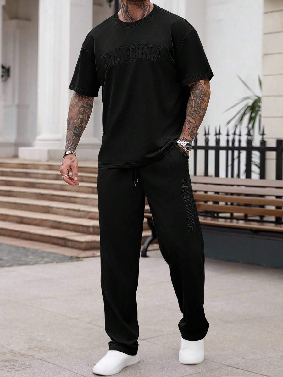 Mens Casual Solid Color Letter - Embroidery Shirt incelemesi ve fiyatı