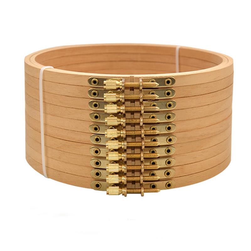 1pcs High Quality Beech Wood E - Embroidery Hooping incelemesi ve fiyatı