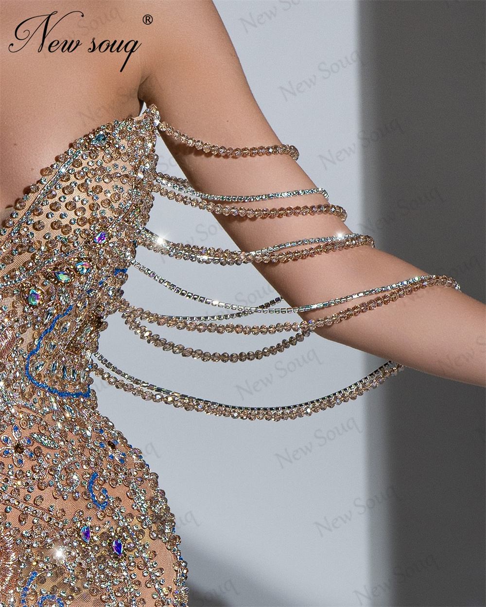 Hand Sew Beading Evening Dress - Embroidery Abaya incelemesi ve fiyatı