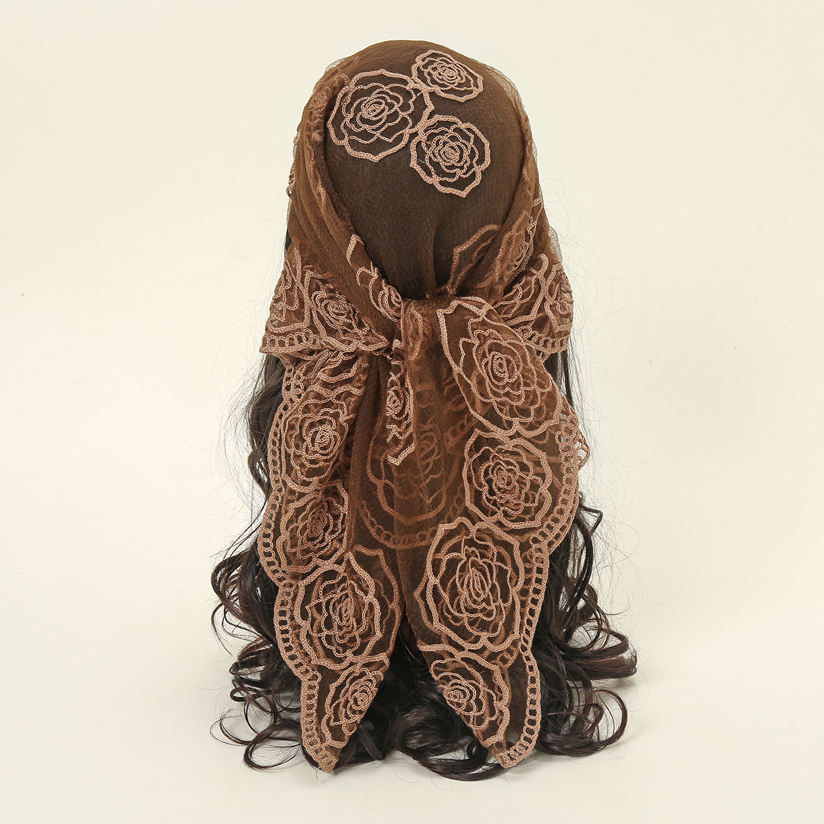 80*80cm Lace Square Bandanas S - Embroidery Veil incelemesi ve fiyatı