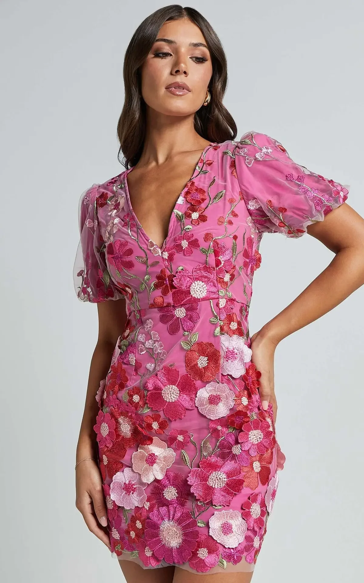 Sexy Embroidered V-neck Flower - Embroidery Zara incelemesi ve fiyatı