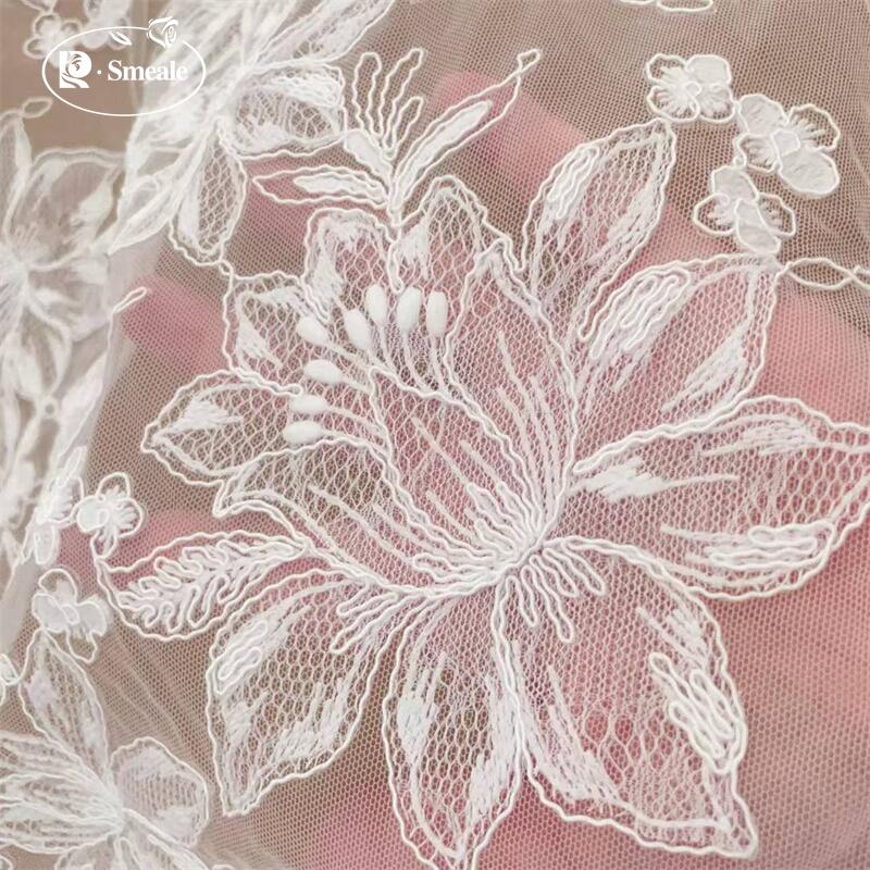 New Border Embroidered Lace Fa - Embroidery Veil incelemesi ve fiyatı