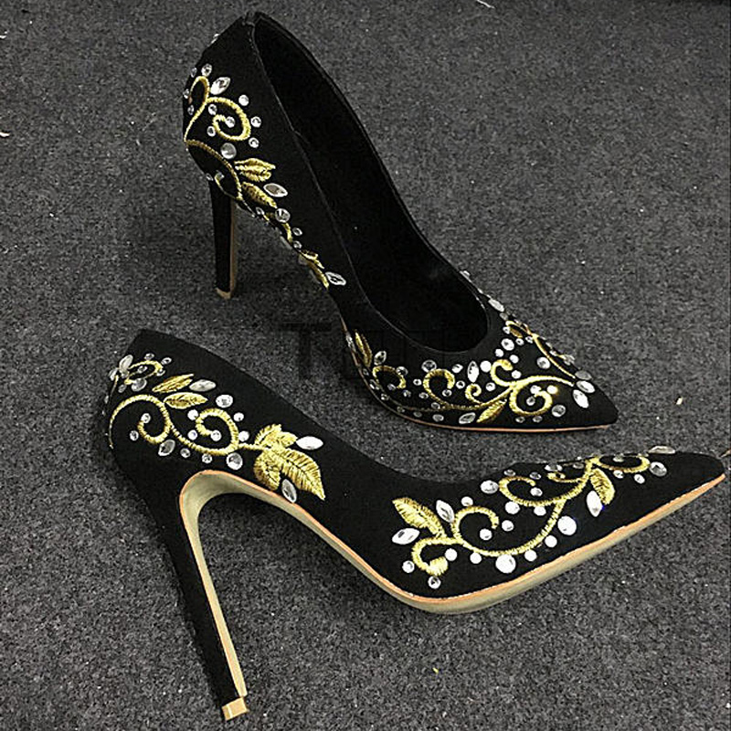 Bling Rhinestone Gold Silver F - Embroidery Gold incelemesi ve fiyatı