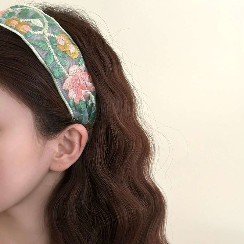 Elegant Chiffon Embroidery Flo - Embroidery Hooping incelemesi ve fiyatı