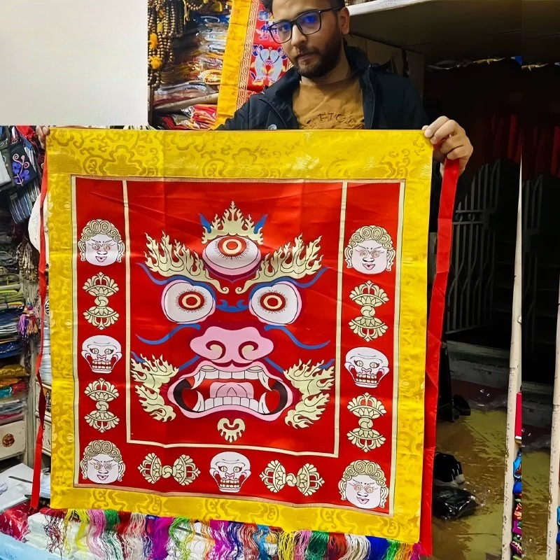 Tibetan Style Gold Mahakala Em - Embroidery Gold incelemesi ve fiyatı