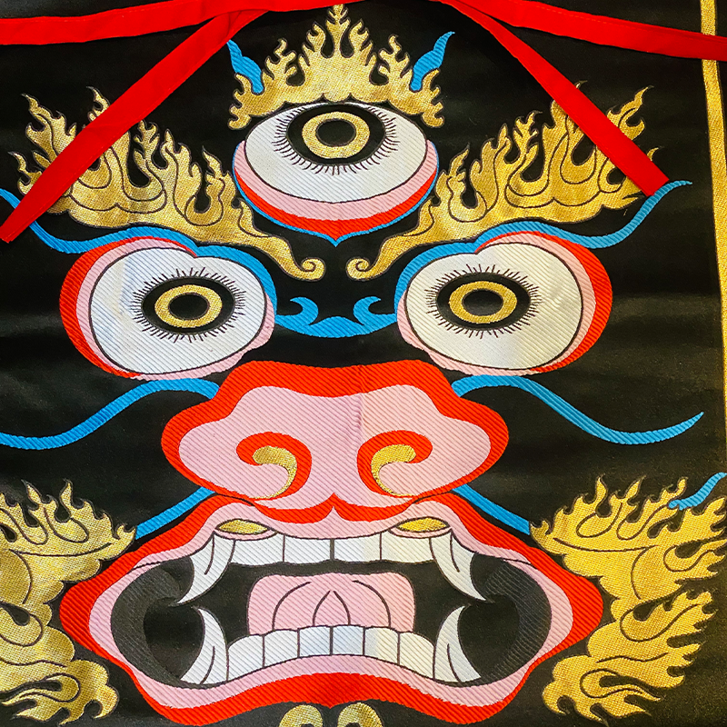 Tibetan Style Gold Mahakala Em - Embroidery Gold incelemesi ve fiyatı